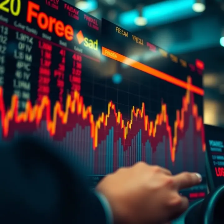 Graph showing forex trading activity peaks during the Asian session with Nigerian market influence