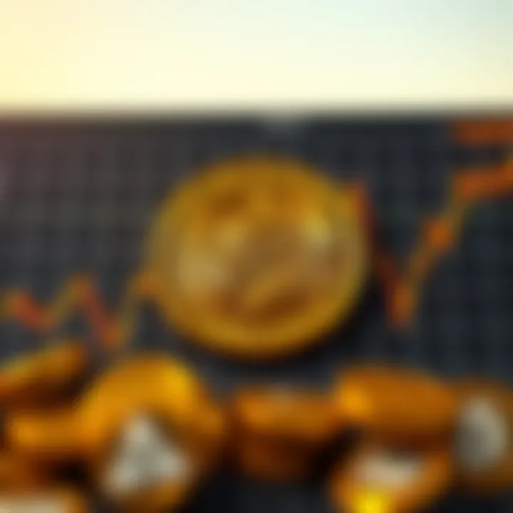 Graph showing Ape Coin price fluctuations with indicators of market trends and key investment points