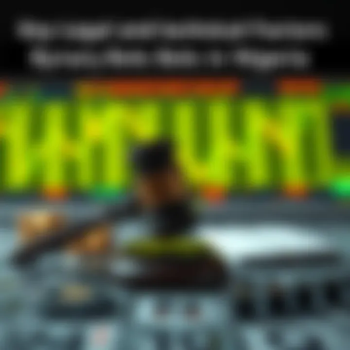 Visual representation of legal and technical considerations for using binary bots in Nigeria