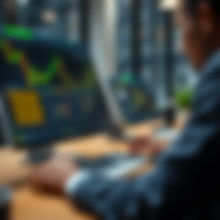 Selection of secure online brokers with icons representing regulation and risk management tools