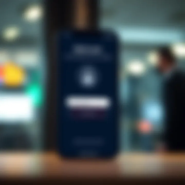 Account Security and Login Features on Deriv.com App Secure login process on Deriv.com app highlighting account protection features