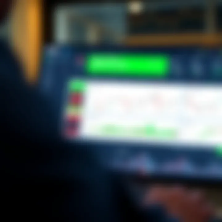 User interface of Pocket Option trading platform showing various trading options and chart analytics