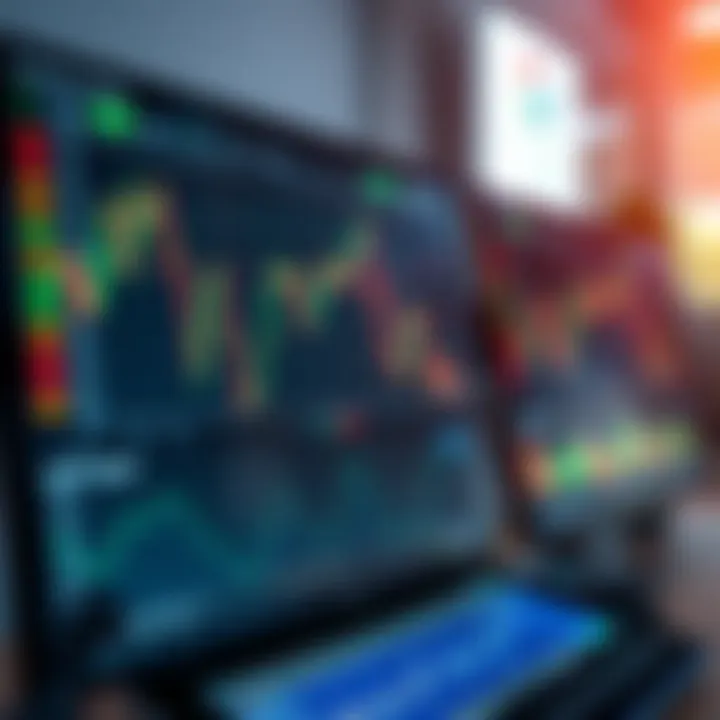 User interface displaying cryptocurrency trading charts and options on XT Exchange platform