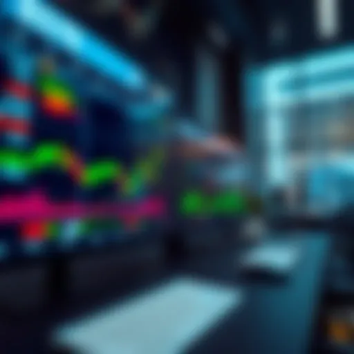 Live Trading Dashboard and Competition Leaderboard A digital dashboard showing live trading charts and competition leaderboard for Eightcap