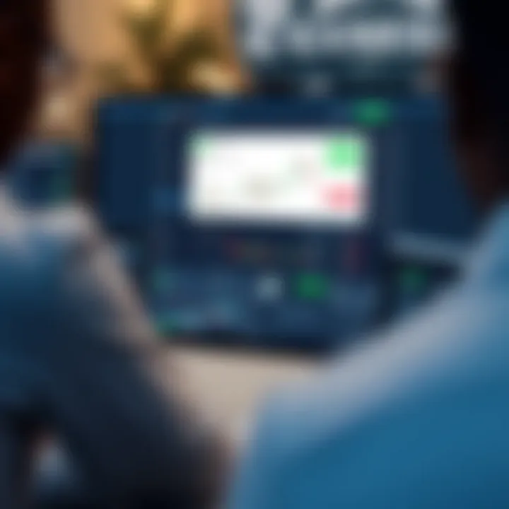 Screen showing the download and installation interface of the Exness trading platform on a computer