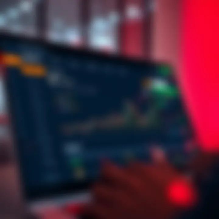 Dashboard view of app.deriv.com displaying trading tools and user settings options