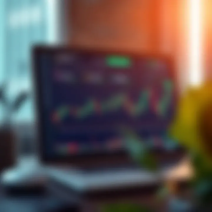 Illustration of a secure and regulated online trading platform interface showing various financial assets