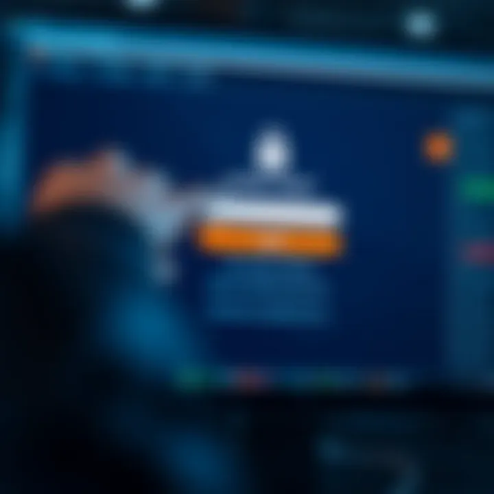 Secure login screen showing verification for Olymp Trade account