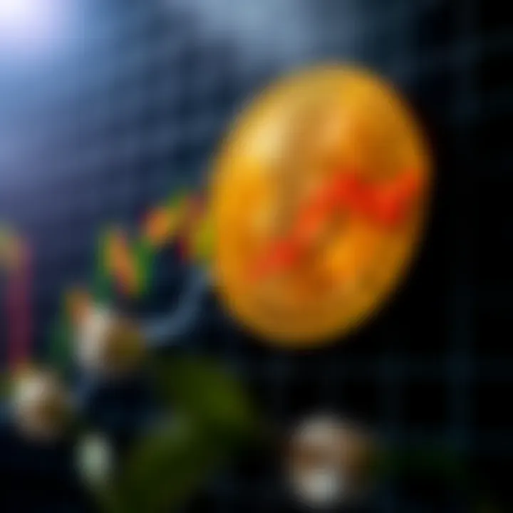 Graph showing Pepe Coin price fluctuations with key market trends highlighted