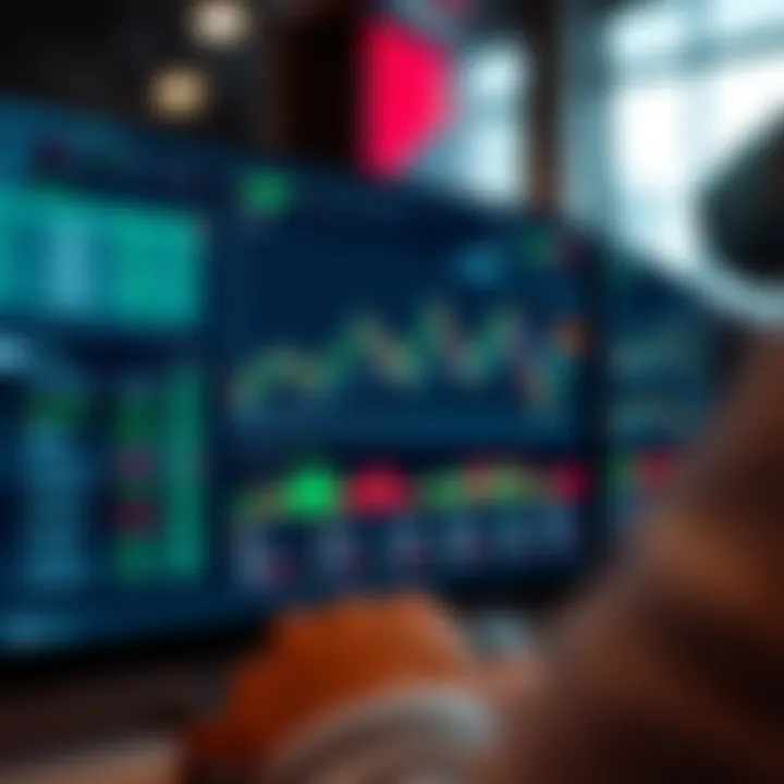 TradingView platform interface highlighting customization options and social community features
