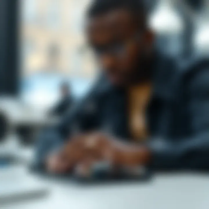 Secure transaction graphic illustrating safe exchange of apps on digital devices