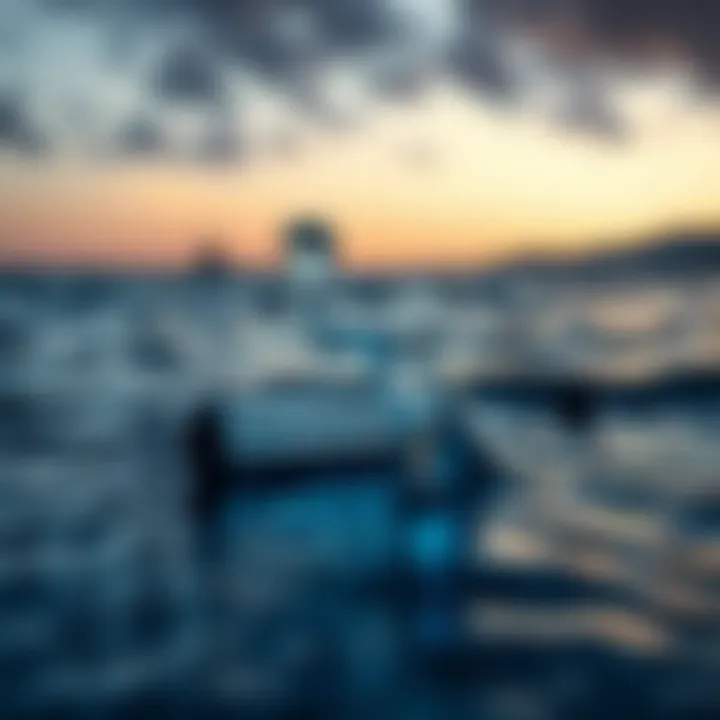 Illustration of Aquafunded platform connecting water projects to funding sources