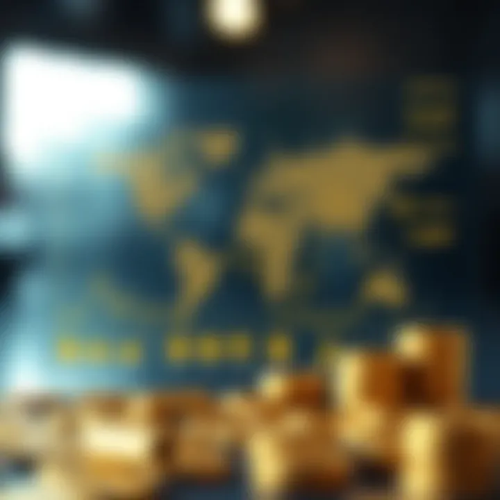 Key Factors Influencing Global Gold Prices Graph illustrating the factors influencing global gold prices including economic indicators and geopolitical tensions