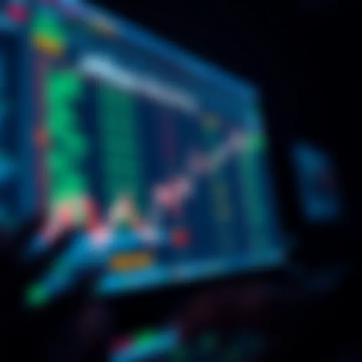 Digital Marketing and Affiliate Earnings Visualization Digital marketing concept showcasing affiliate links and earnings on a computer screen