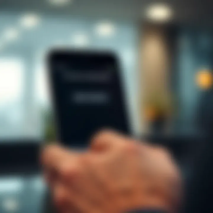 Illustration showing a mobile device receiving a two-factor authentication code for secure login