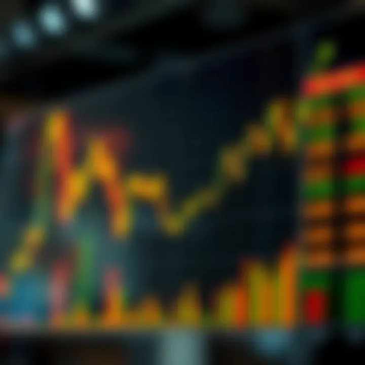 Graph showing stock price movements following X Empire's official listing on the market