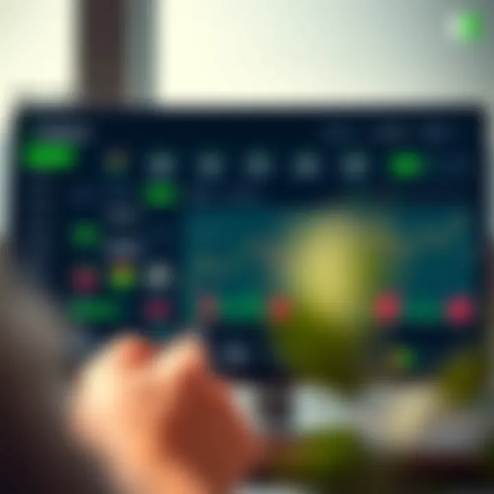 Dashboard showcasing trading tools and account management options on Videforex