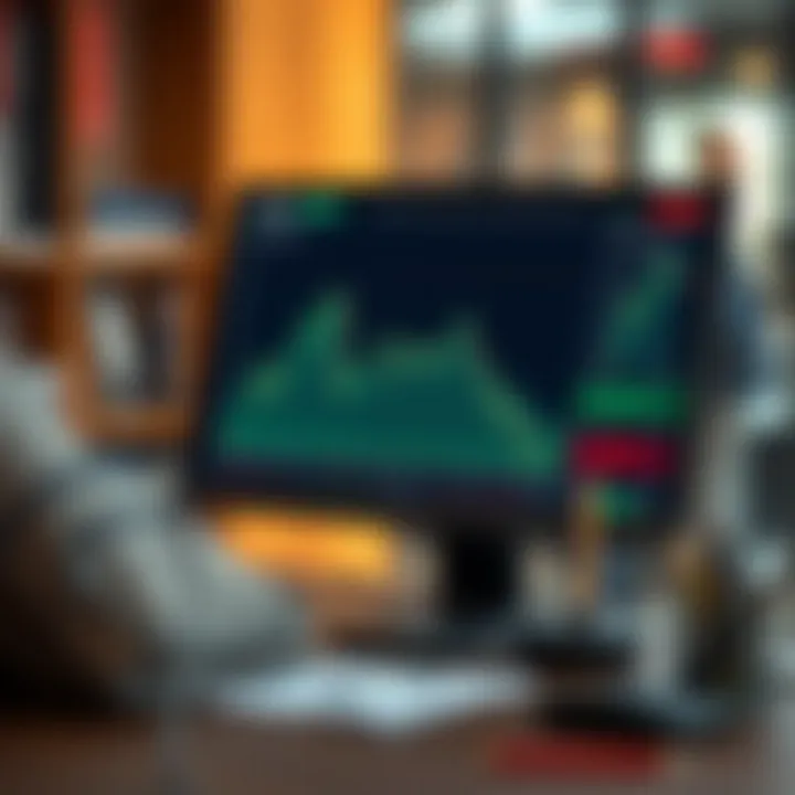 Chart illustrating risk management strategies in trading