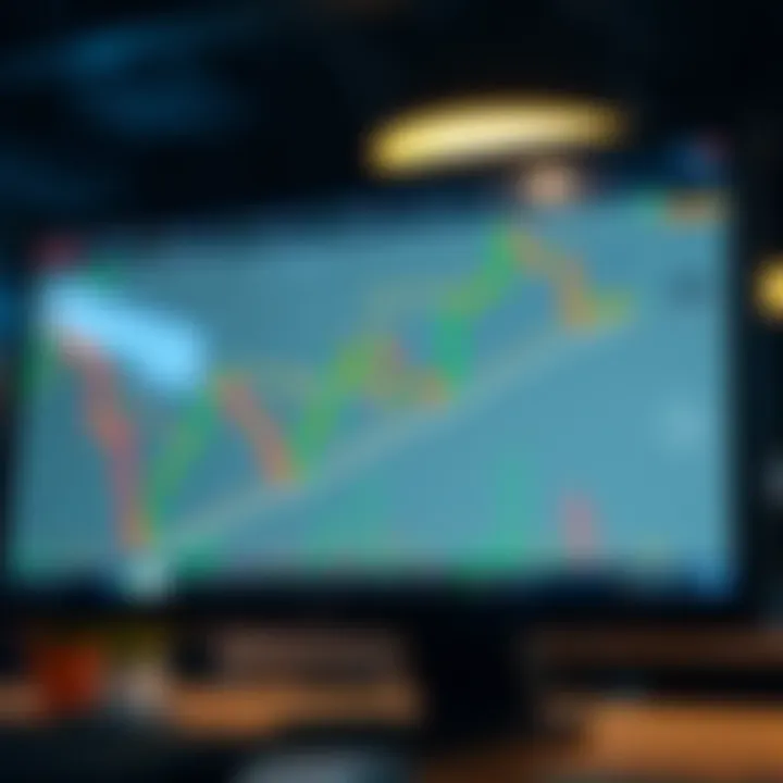 Graph illustrating trading strategy for Volatility Index with annotated entry and exit points