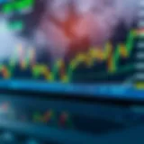 Graph showing XRP price fluctuations and market trends