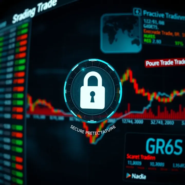 Secure Trading Environment with Advanced Protection Features Secure digital interface highlighting encryption and safety measures for online trading platforms in Nigeria