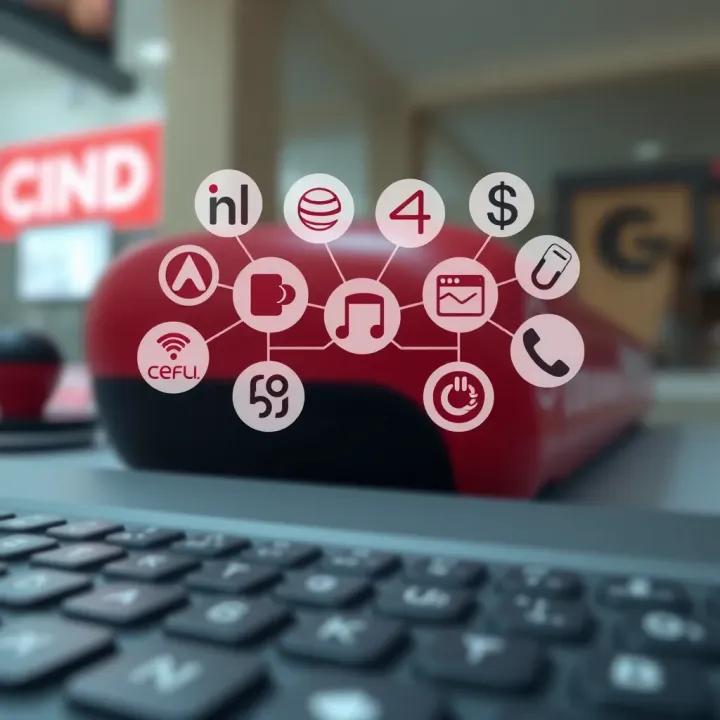 Illustration of various Nigerian mobile network icons connected by arrows symbolizing data transfer through TapSwap codes