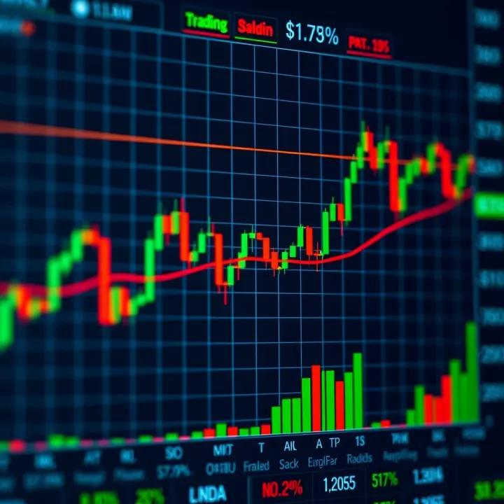 Graph showing forex market trends with highlighted stop-loss points