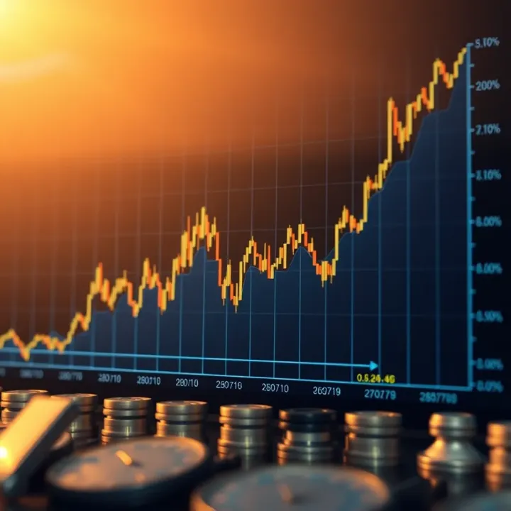 Graph showing the price trend of Floki Inu cryptocurrency influenced by market factors in Nigeria