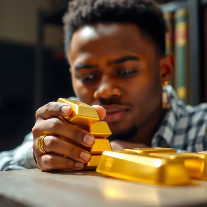 Investment Considerations for Gold in the Nigerian Market Visualization of investment strategies and market dynamics impacting gold value in Nigeria