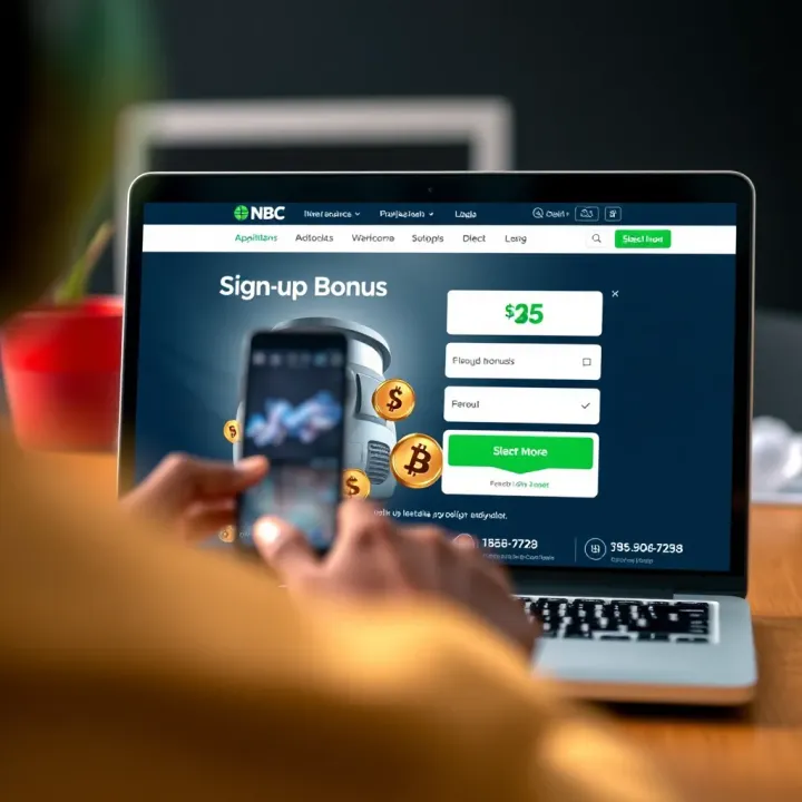 Screenshot showing the interface of a popular Nigerian online platform offering a sign-up bonus