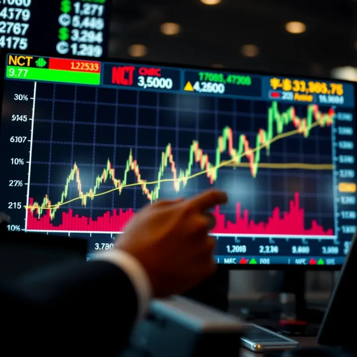 Graph illustrating the impact of automated trading on market dynamics in Nigeria