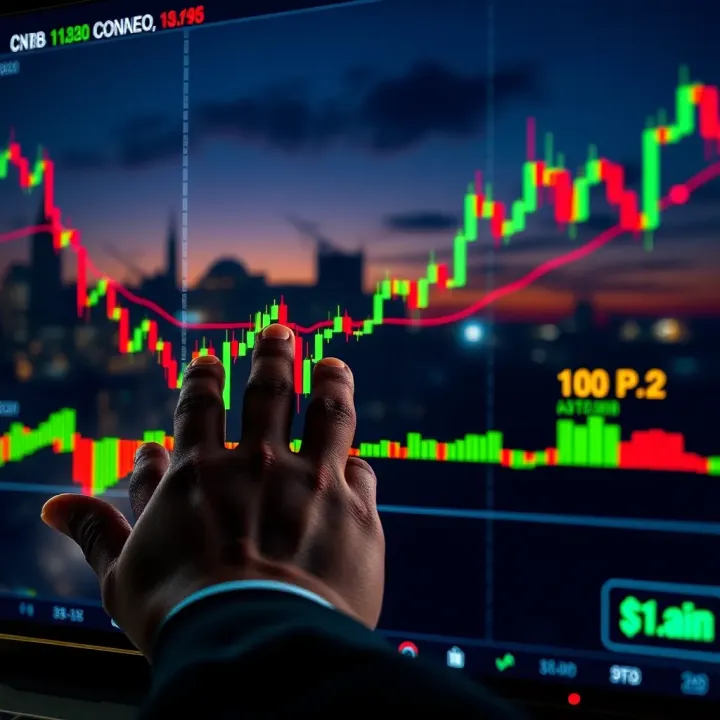 Forex Market Activity and Strategies During London Session for Nigerian Traders Chart illustrating forex market activity during London session with trading strategies