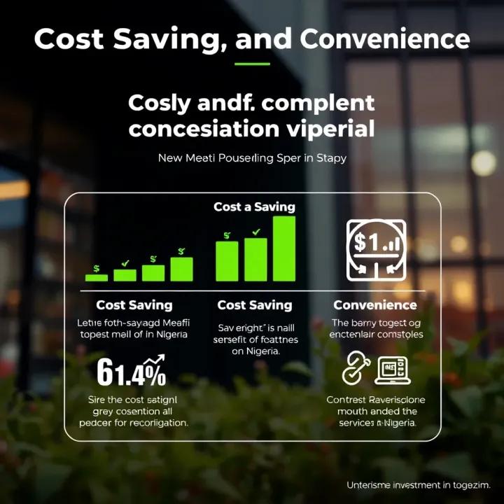 Graphic depicting cost savings and convenience benefits of using Memefi Combo services in Nigeria