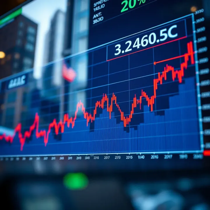 Graph depicting market activity and volatility during the New York forex session for global traders