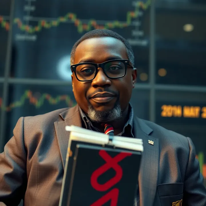 Conceptual illustration of financial growth and trading success relevant to Nigerian investors
