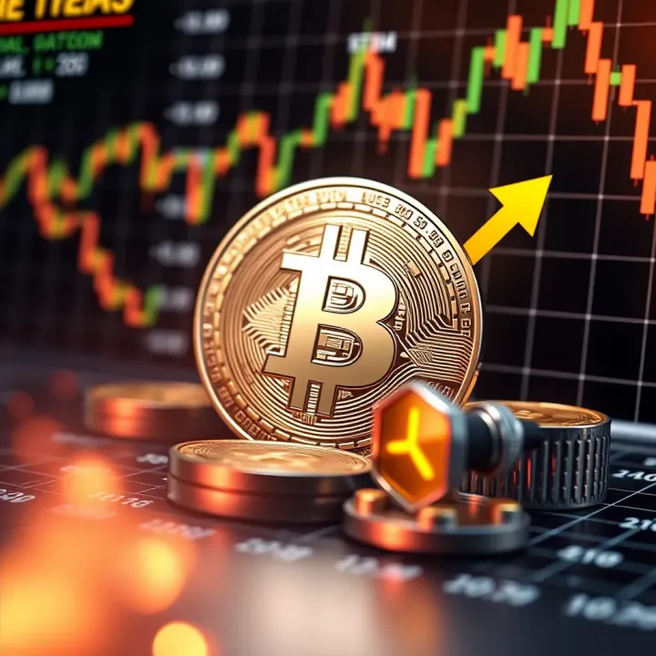 Future Outlook and Expert Forecasts for Pepe Cryptocurrency Illustration of digital tokens symbolizing Pepe cryptocurrency surrounded by data charts and forecast arrows
