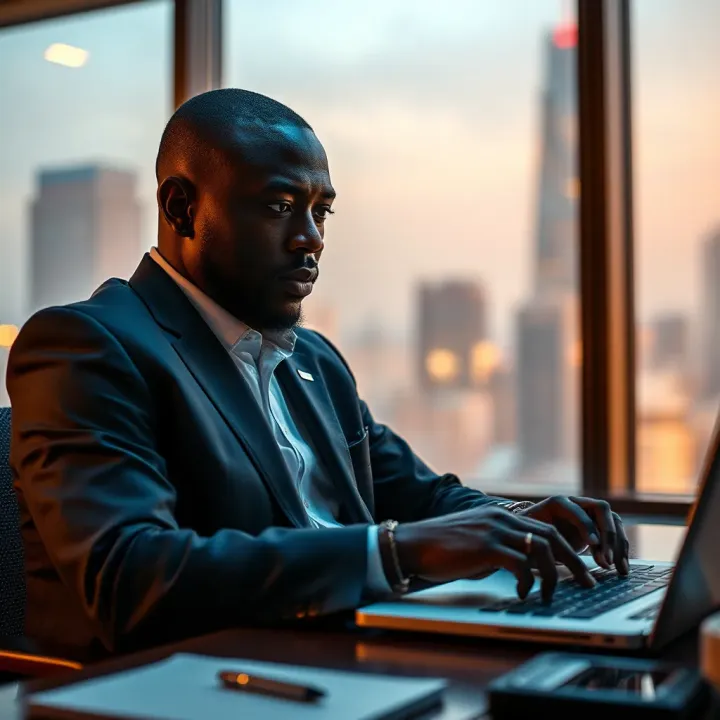 Illustration of risk management strategies and investment tips specific to online trading in Nigeria