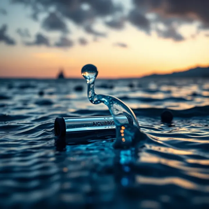 Illustration of Aquafunded platform connecting water projects to funding sources