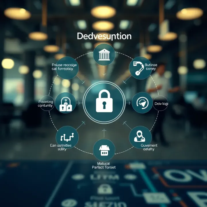 Key Features and Security of Deriv Login Diagram illustrating key features and security protocols of Deriv Login system