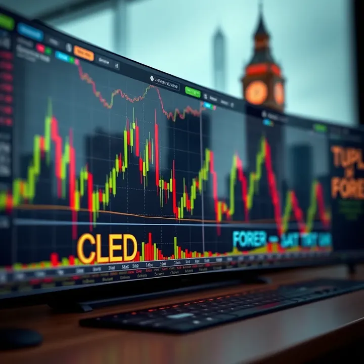 Chart depicting peak forex trading hours during London session for Nigerian traders