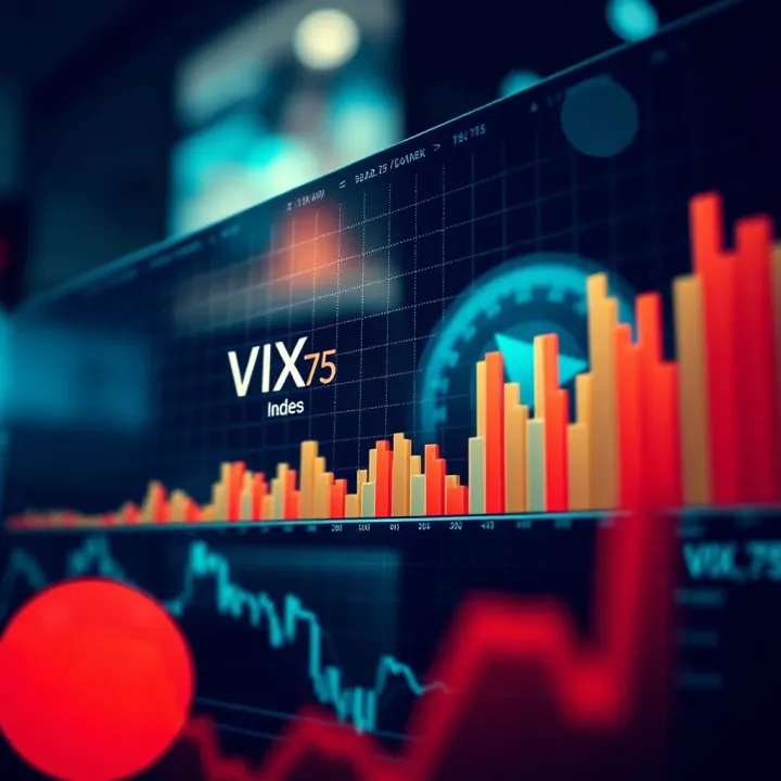 Graph showing fluctuations in volatility indices over time